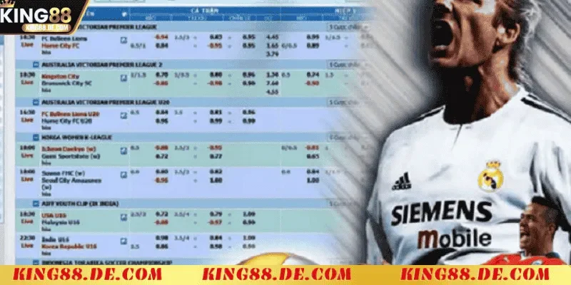 Bắt Tỉ Số Ăn Bao Nhiêu Hôm Nay Với Tỷ Lệ Chính Xác Nhất Các loại tỷ lệ cược phổ biến